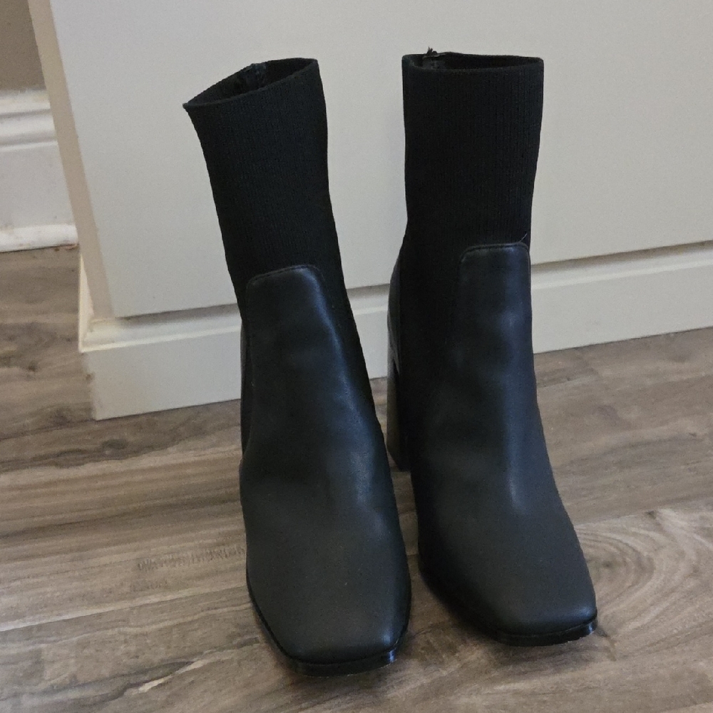 Express Black Women's Ankle Boots-7